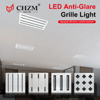 96W Anti-Glare LED Panel Light for Office | CHZM Lighting