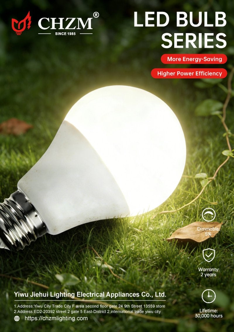 CHZM LED Bulb Series - Energy-Saving High Lumen E27 B22