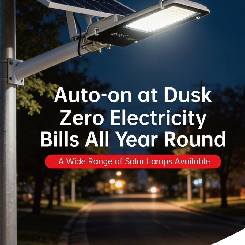 CHZM Outdoor Lighting - Solar Street Lights
