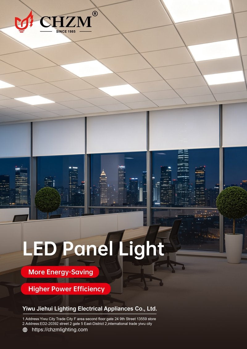 CHZM LED Panel Light Square Office Series - 600x600 Back-Lit
